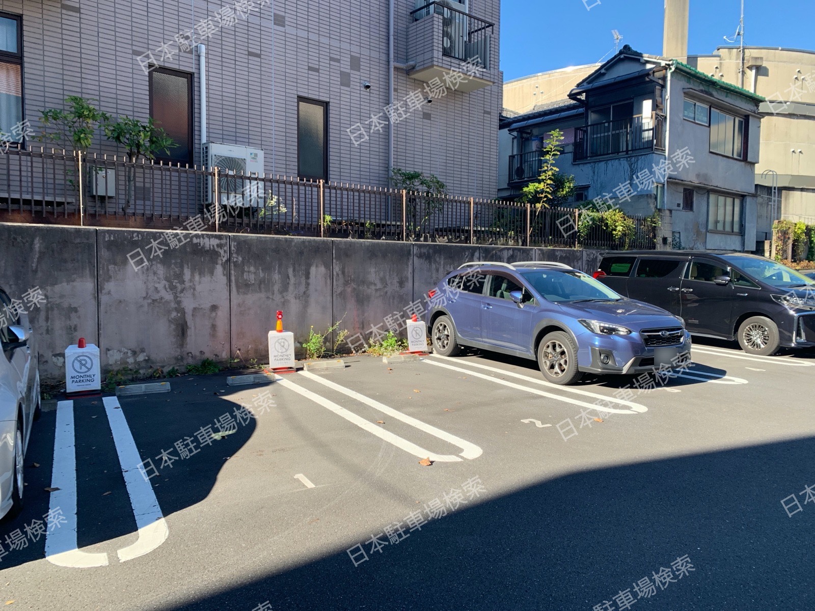 新宿区西早稲田２丁目月極駐車場