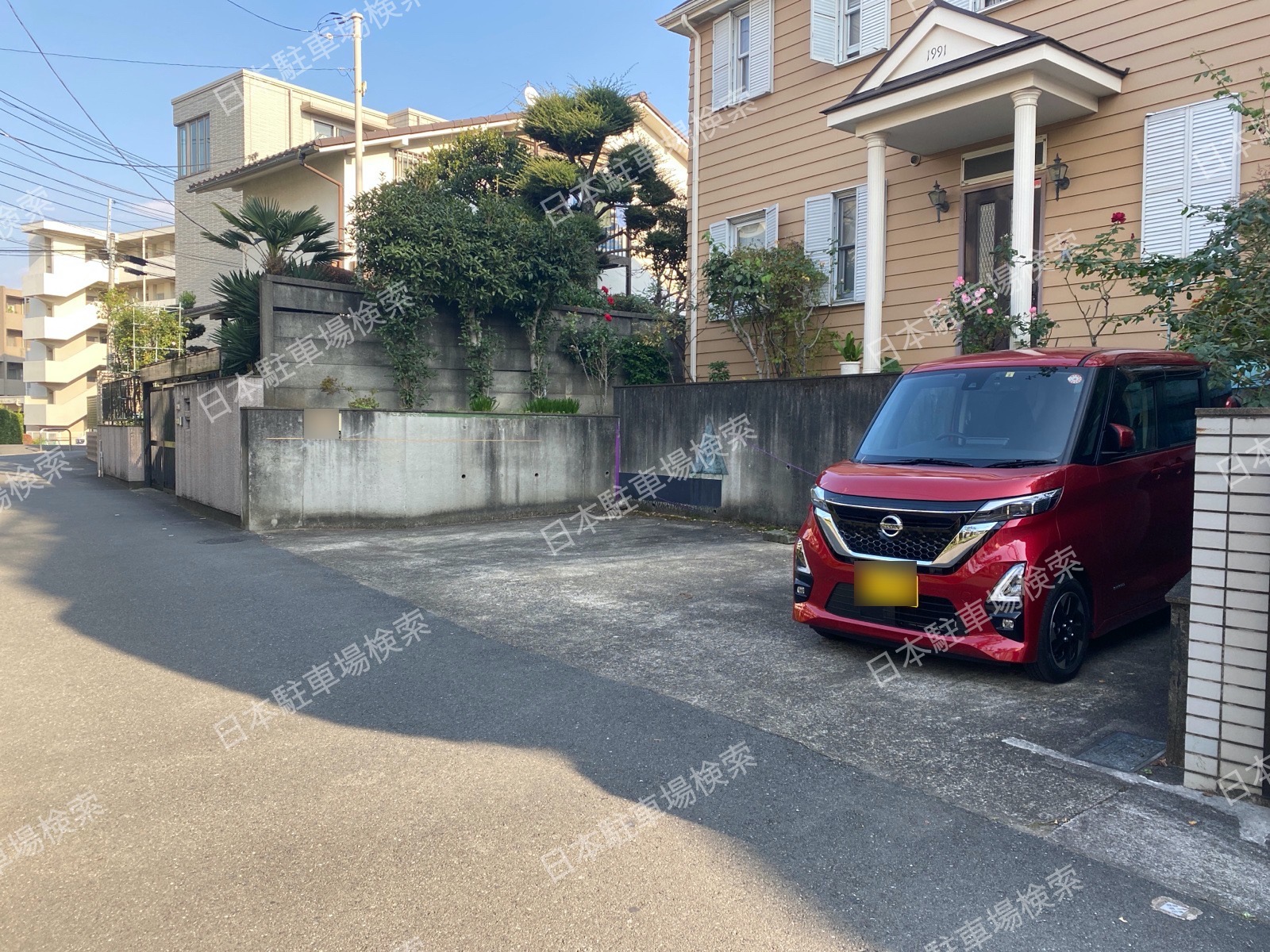 新宿区高田馬場４丁目月極駐車場