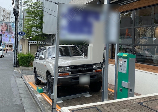 渋谷区神宮前６丁目  月極駐車場