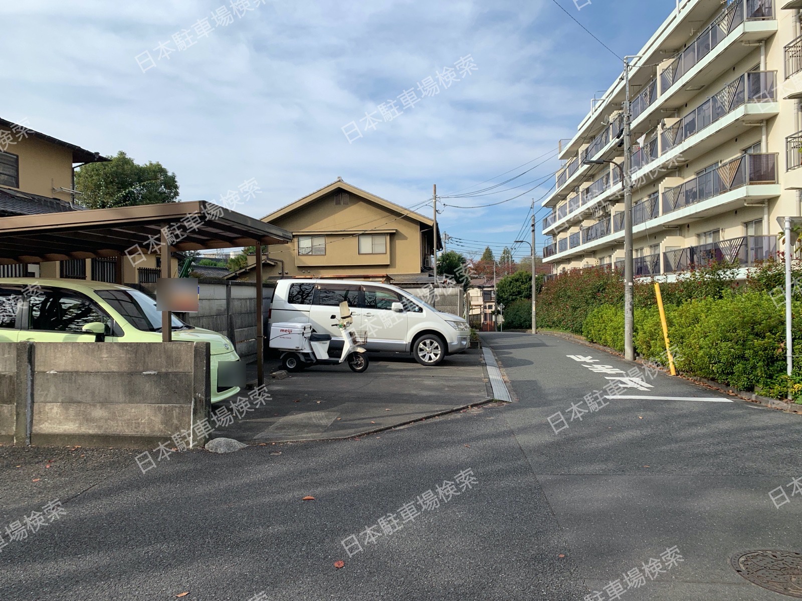 新宿区高田馬場３丁目　月極駐車場