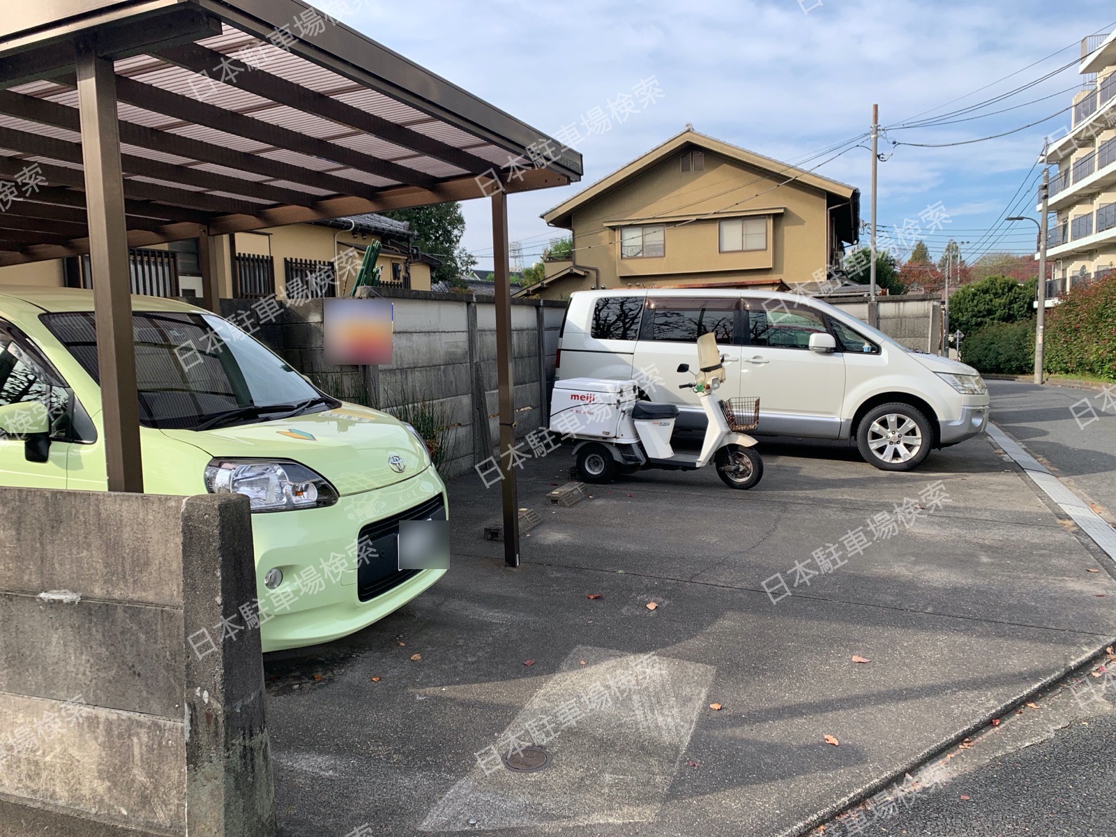 新宿区高田馬場３丁目　月極駐車場