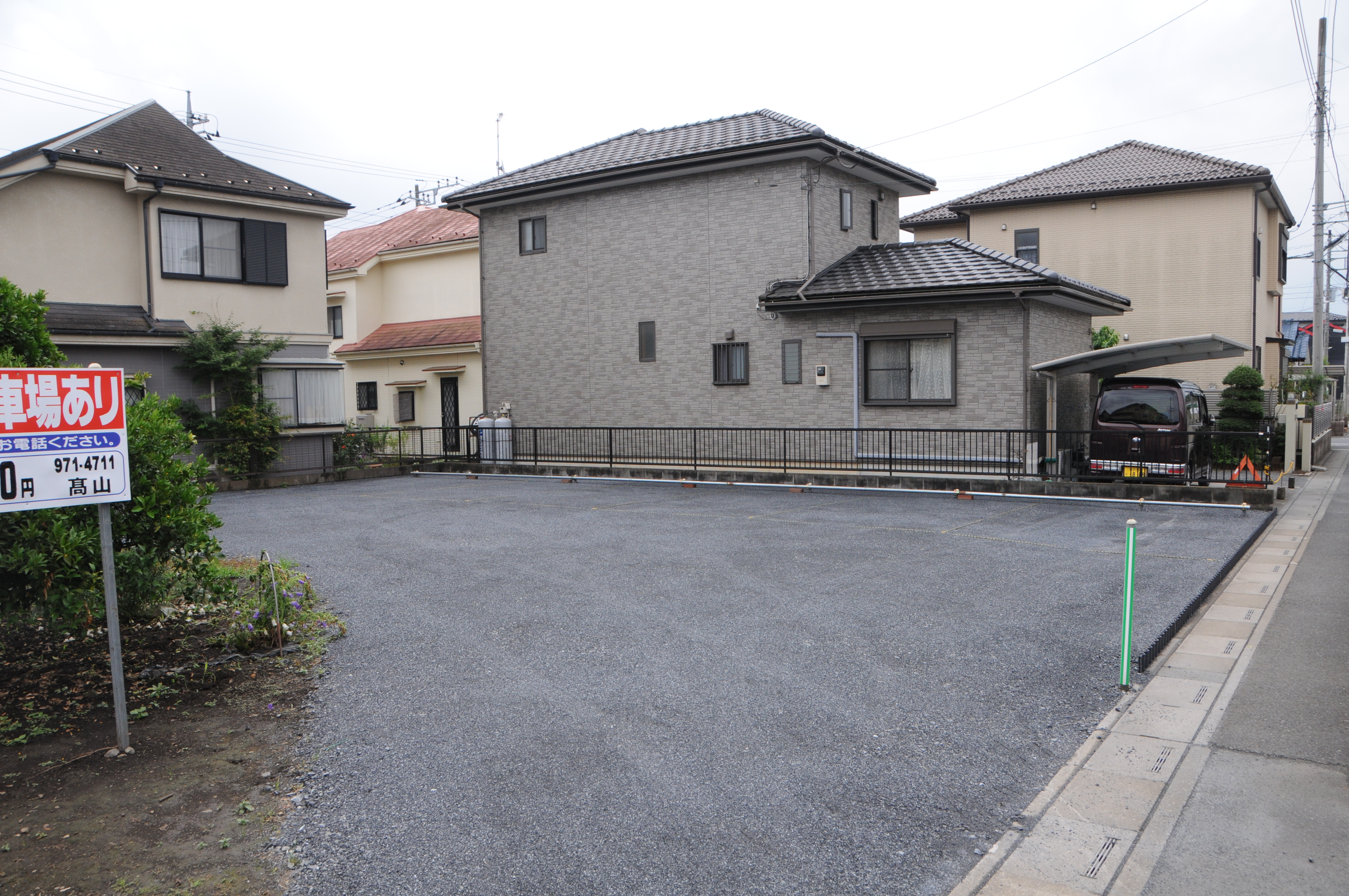 飯能市笠縫　月極駐車場