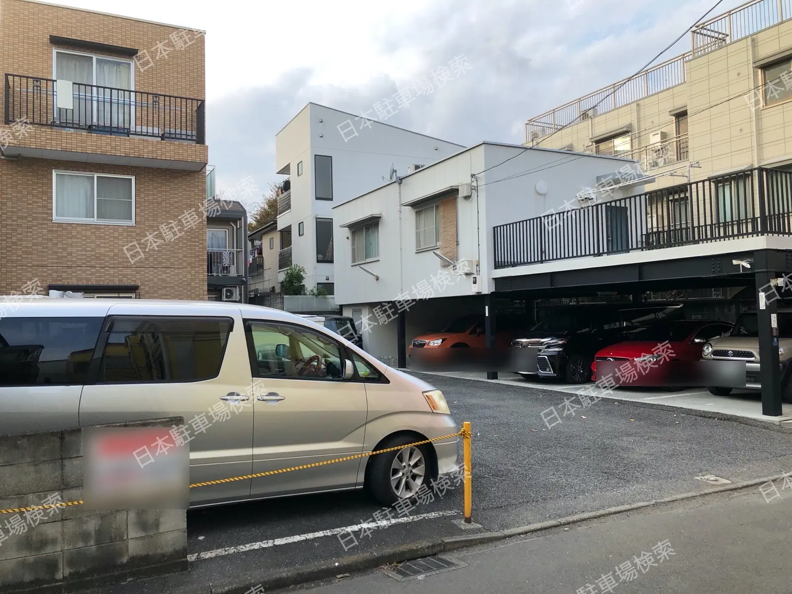 新宿区大久保２丁目月極駐車場