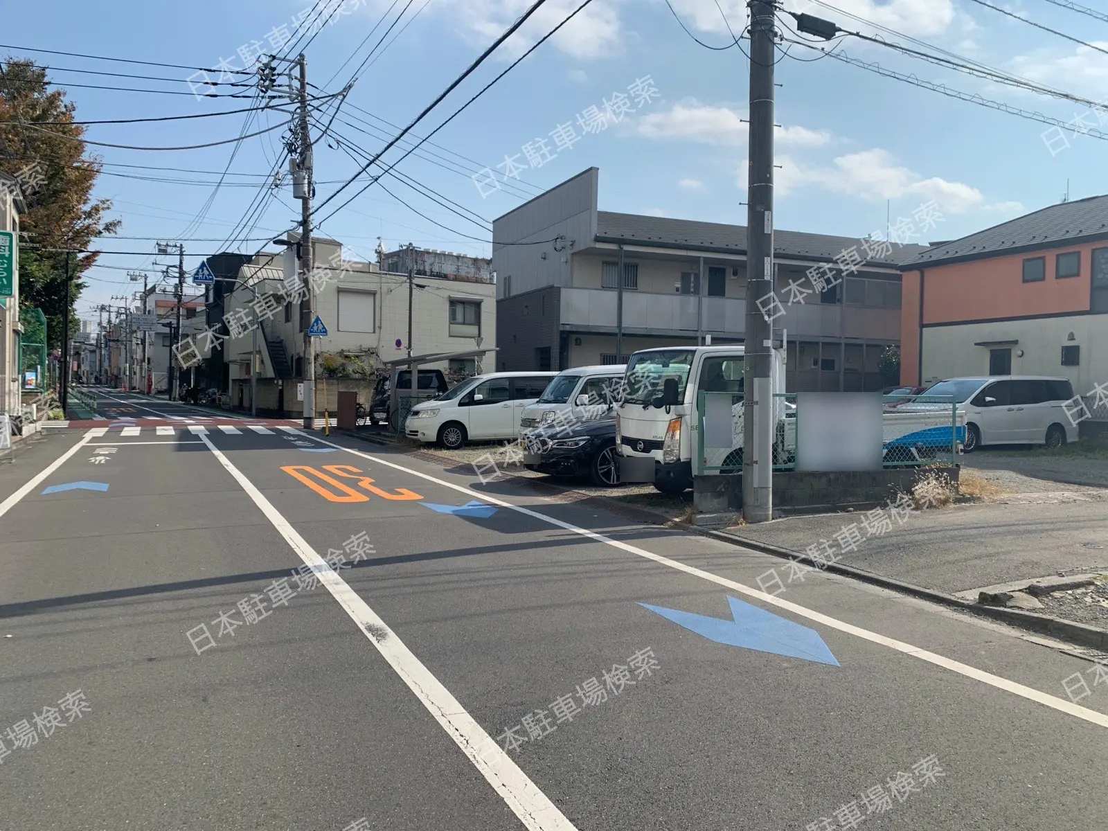 新宿区中落合４丁目　月極駐車場