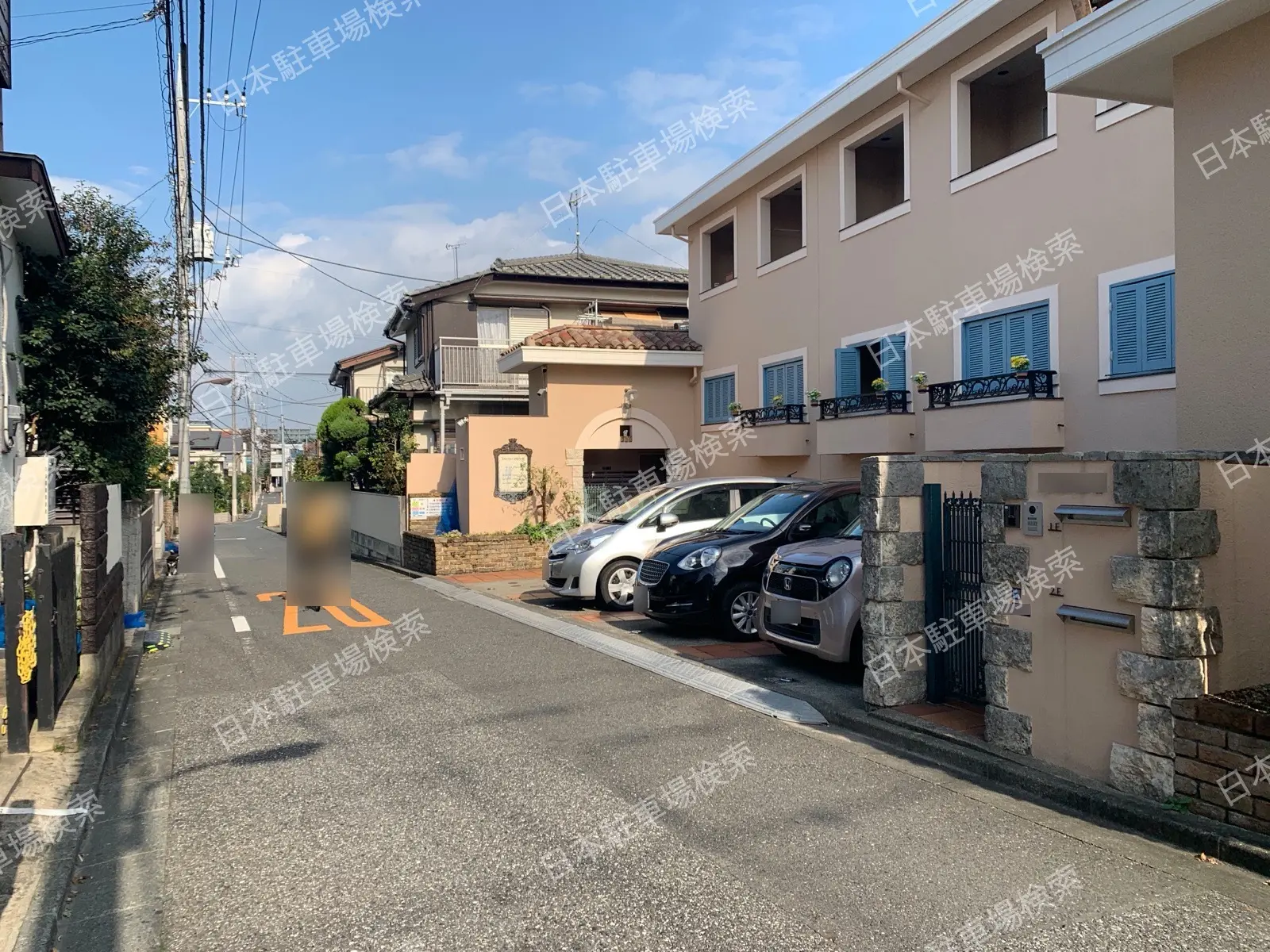 新宿区中落合４丁目　月極駐車場