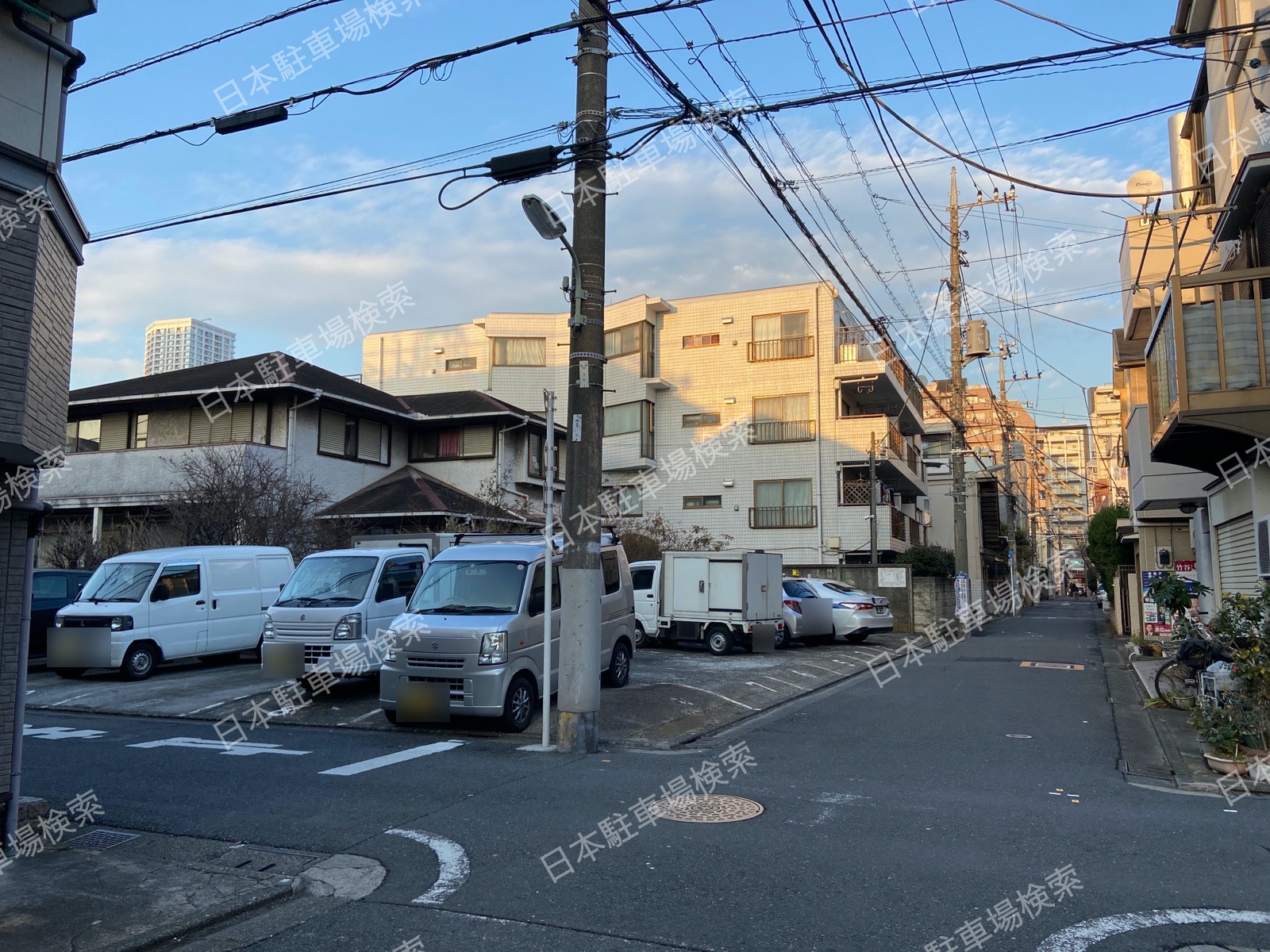 品川区荏原４丁目　月極駐車場