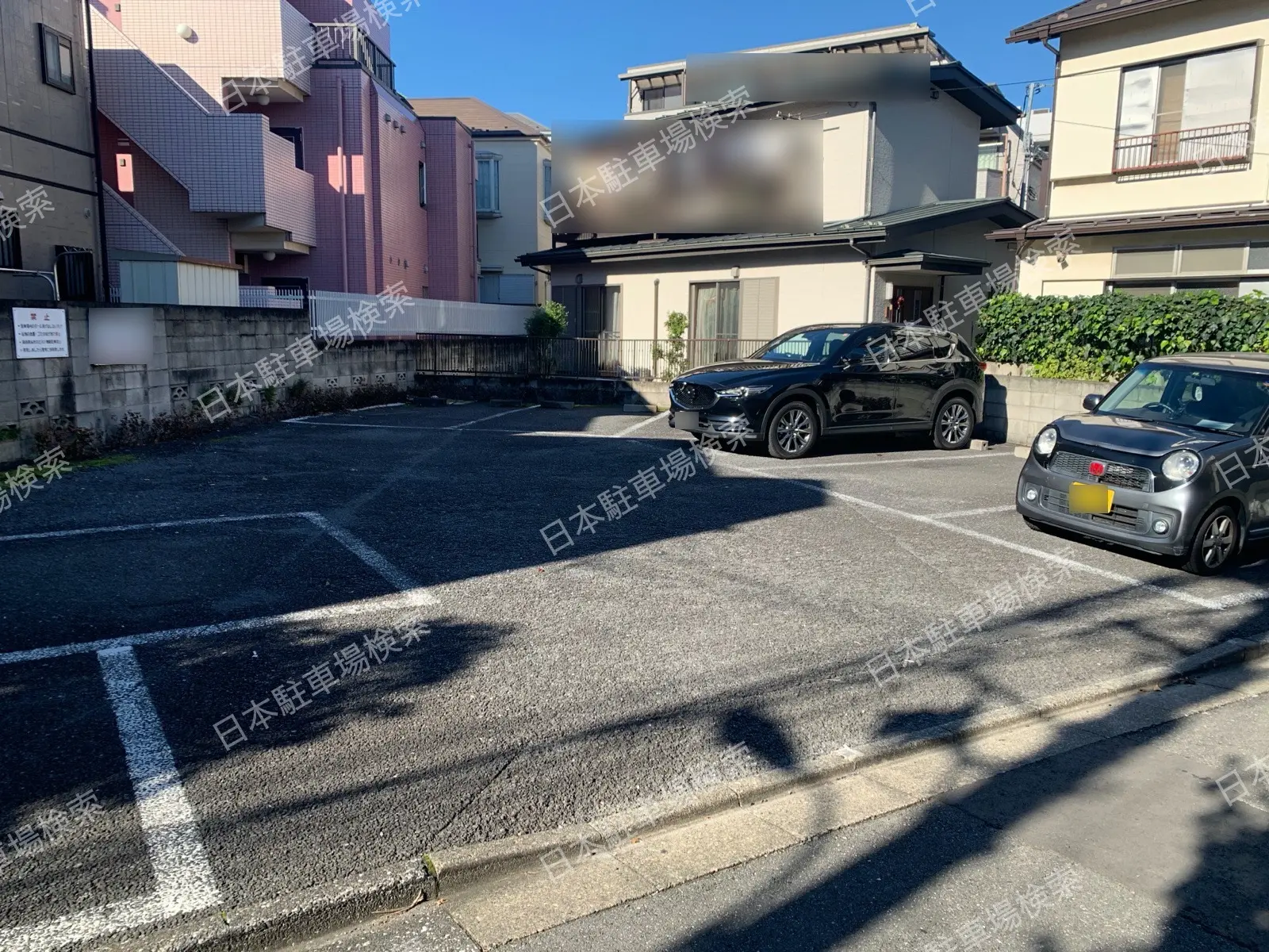 新宿区西早稲田２丁目　月極駐車場