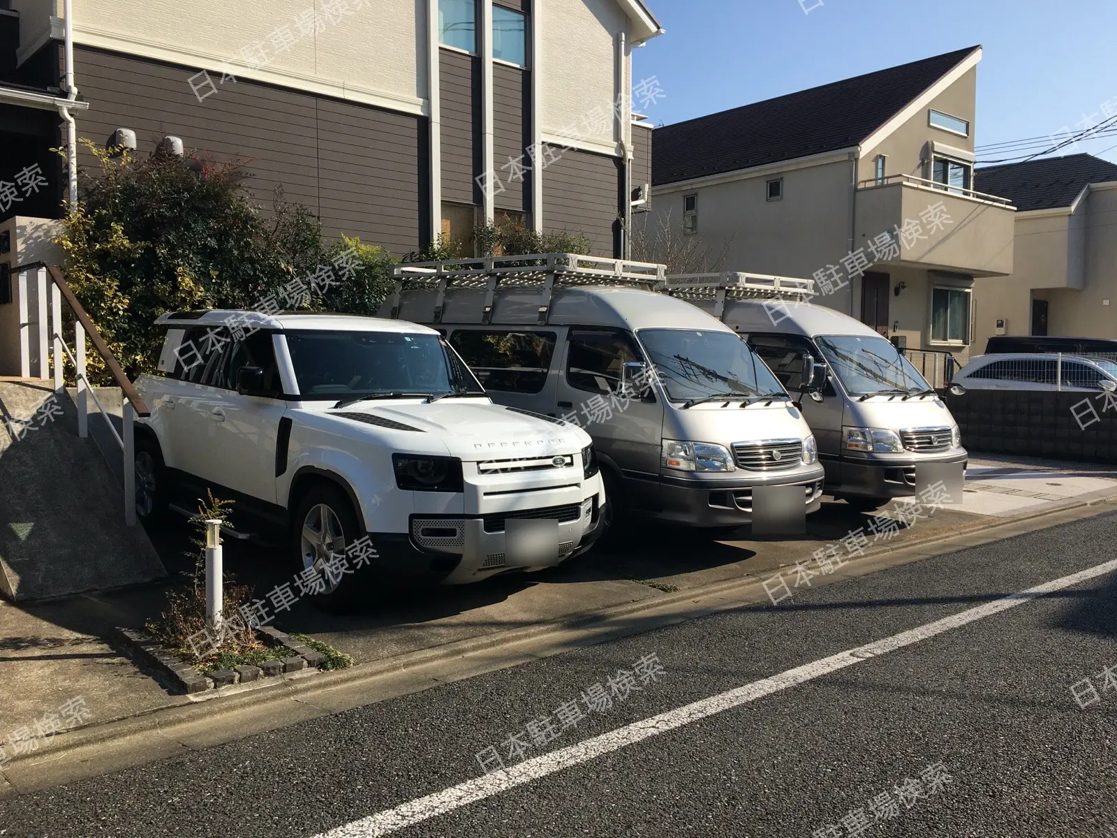 目黒区柿の木坂２丁目　月極駐車場