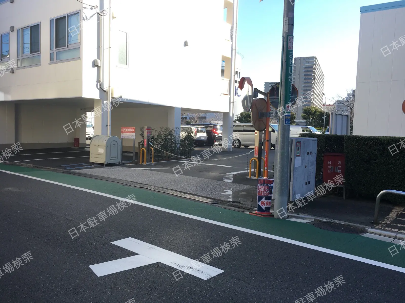 品川区東大井２丁目　月極駐車場