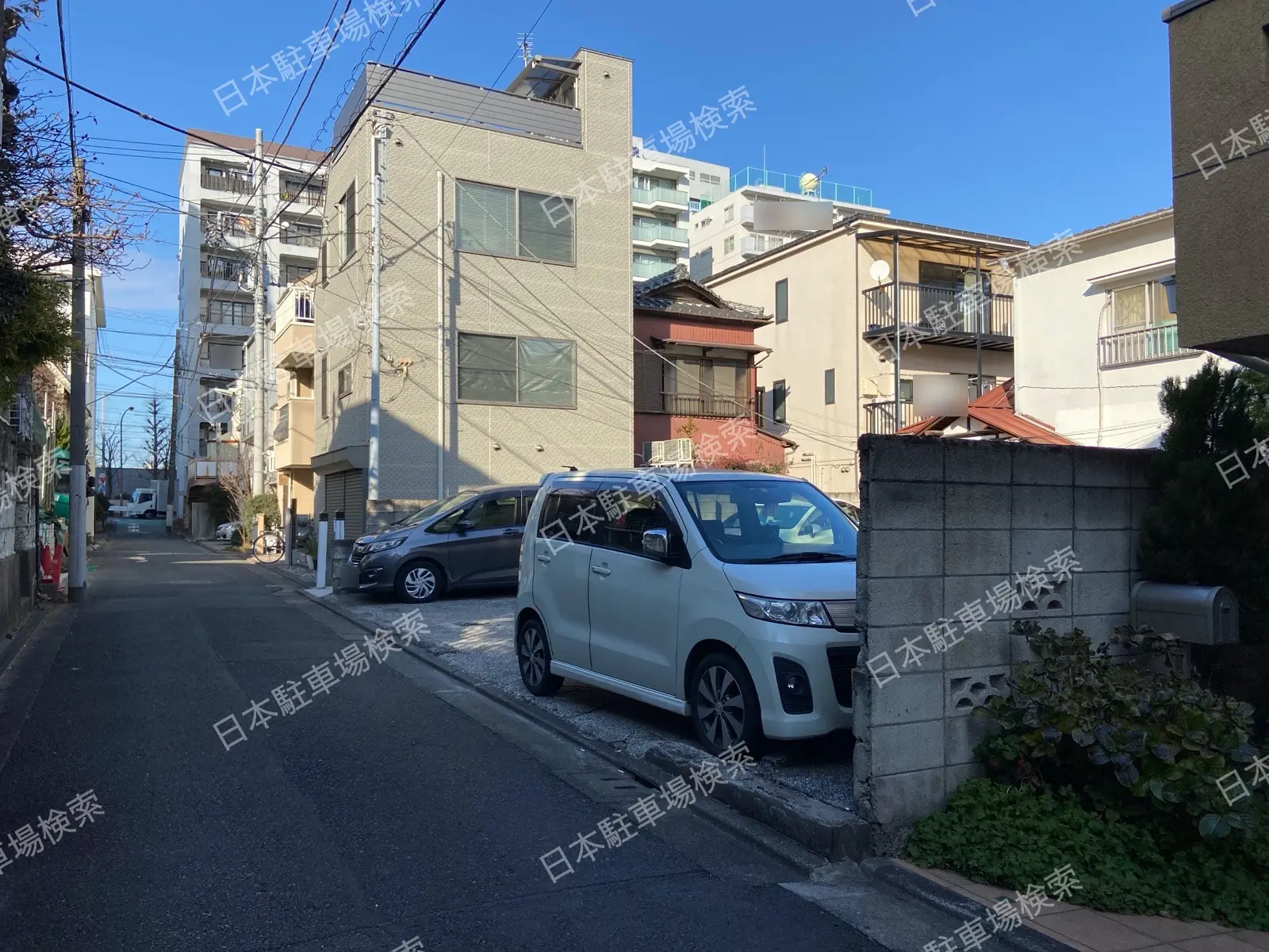 品川区旗の台２丁目　月極駐車場