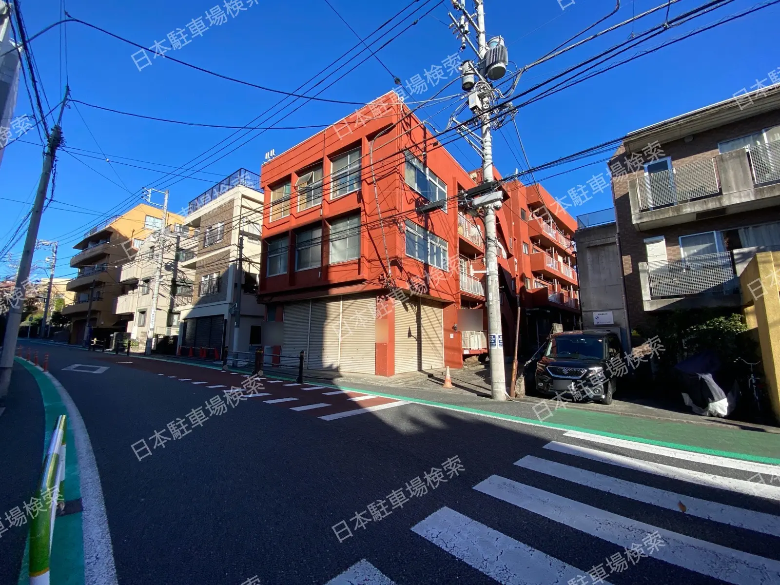 新宿区北新宿１丁目月極駐車場