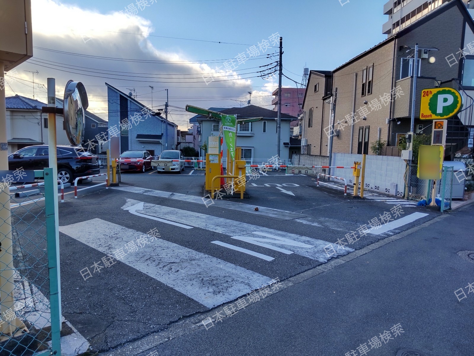 新宿区西落合１丁目　月極駐車場