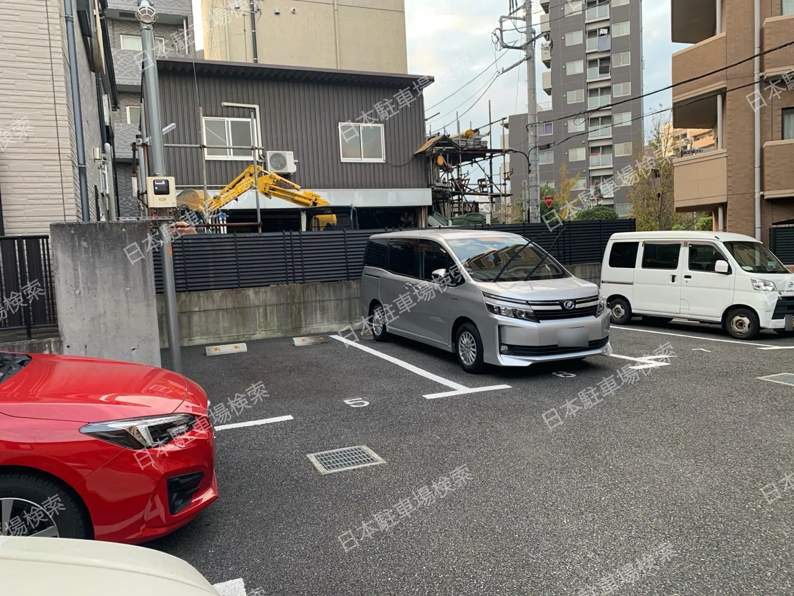 新宿区中落合２丁目月極駐車場