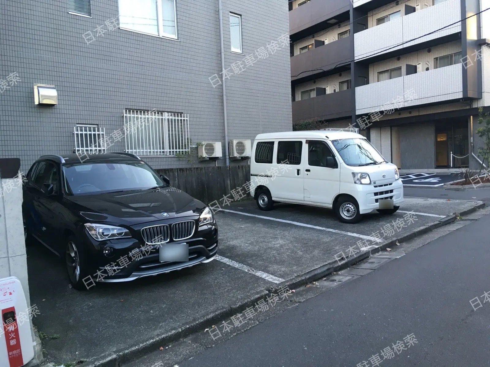 新宿区上落合３丁目　月極駐車場