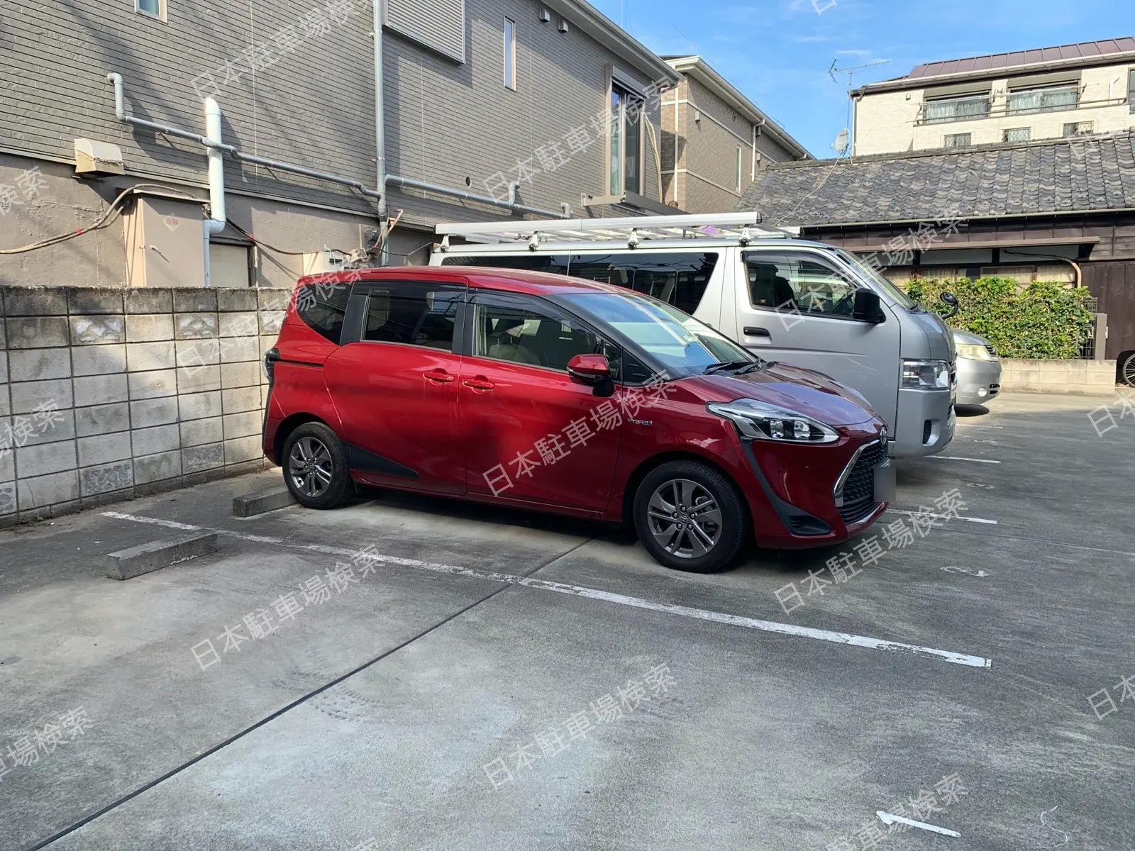 新宿区上落合２丁目　月極駐車場