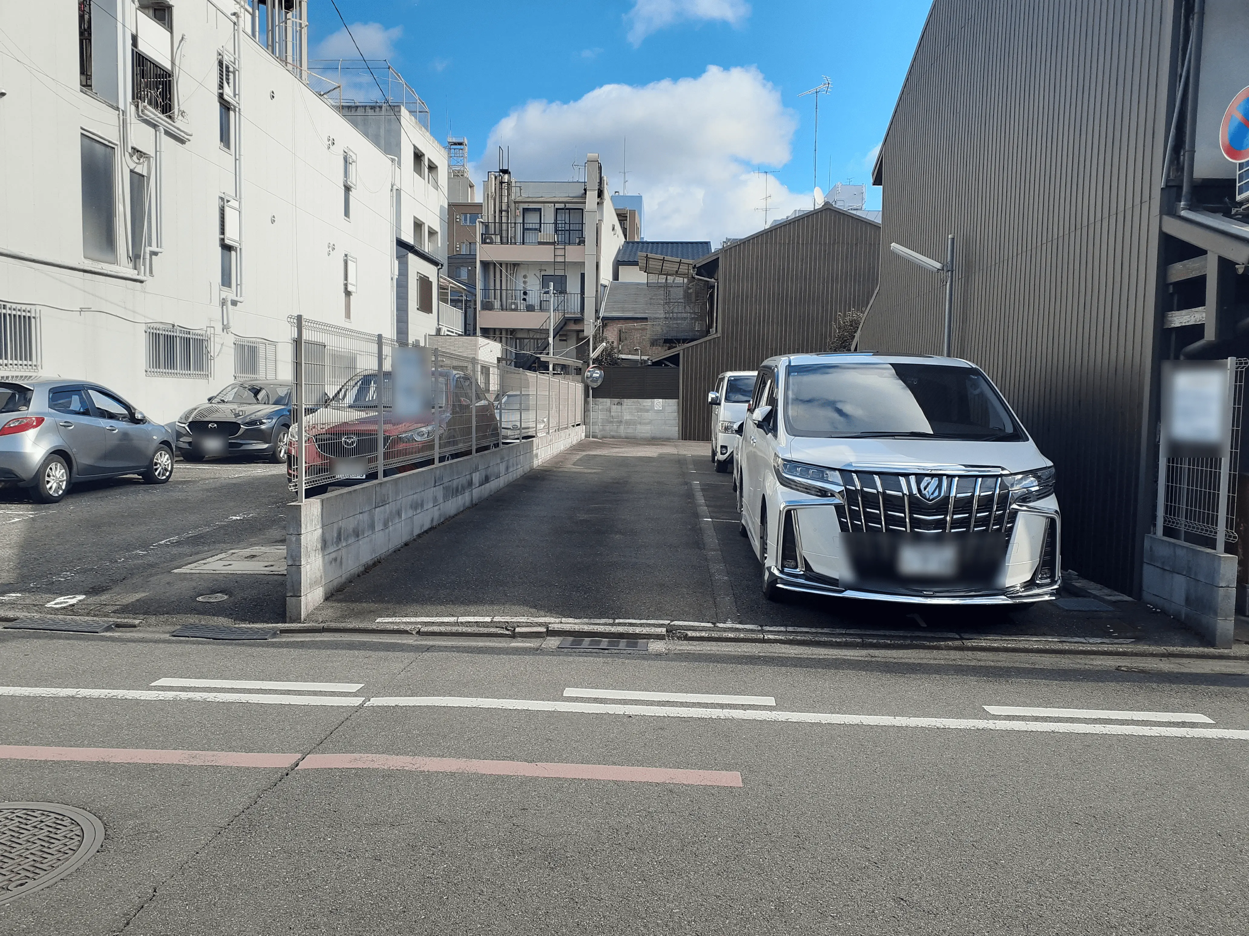 京都市中京区冷泉町　月極駐車場