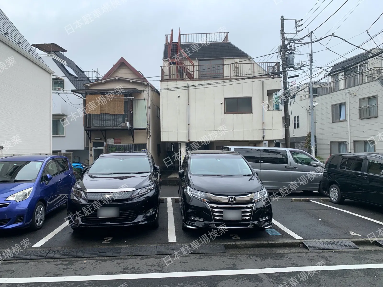 新宿区北新宿２丁目　月極駐車場