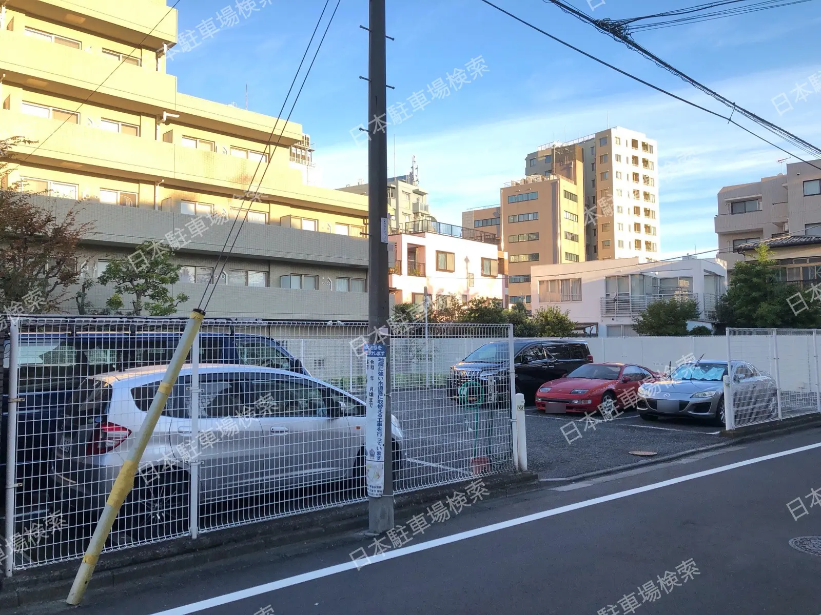 新宿区高田馬場４丁目月極駐車場