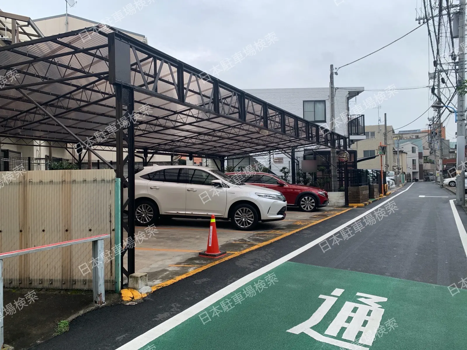 新宿区北新宿３丁目月極駐車場