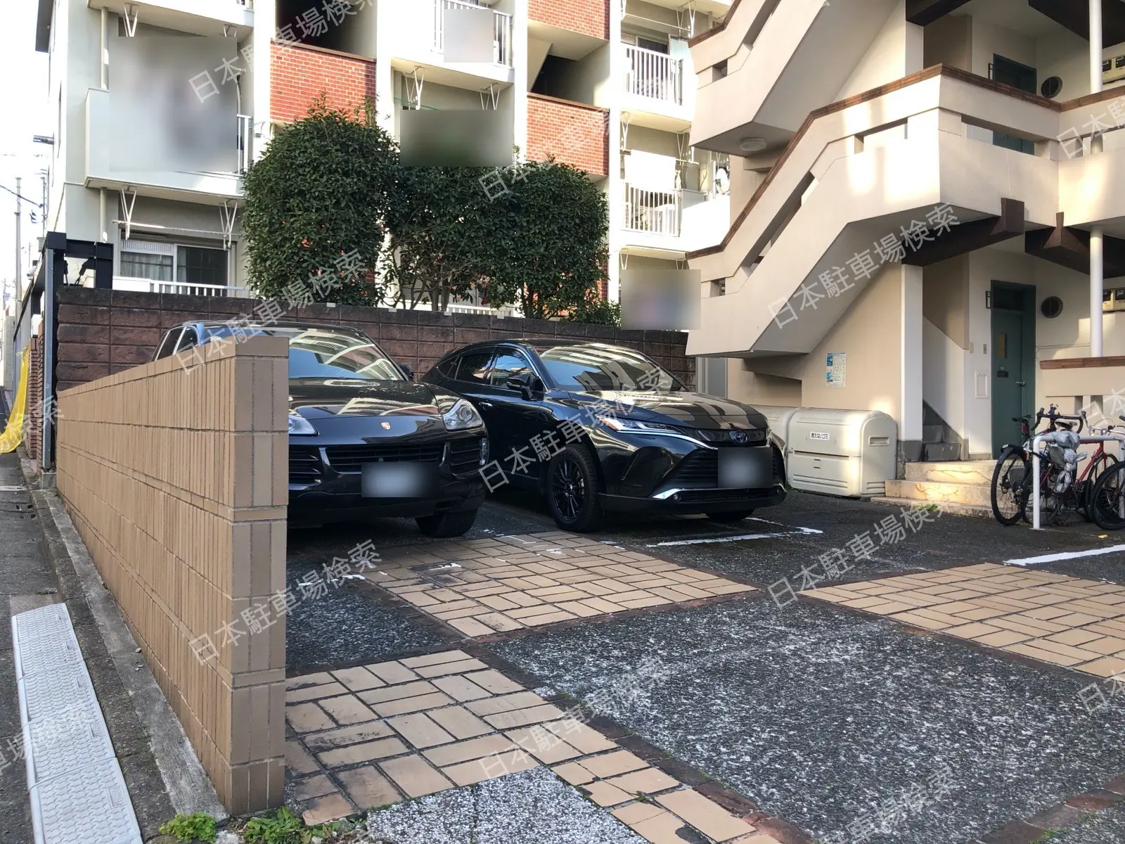 目黒区三田２丁目　月極駐車場