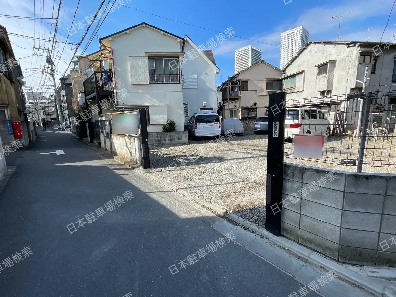 品川区小山２丁目　月極駐車場