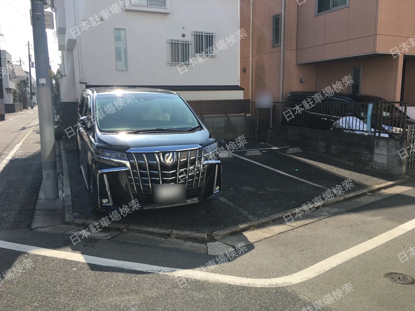 目黒区柿の木坂１丁目　月極駐車場