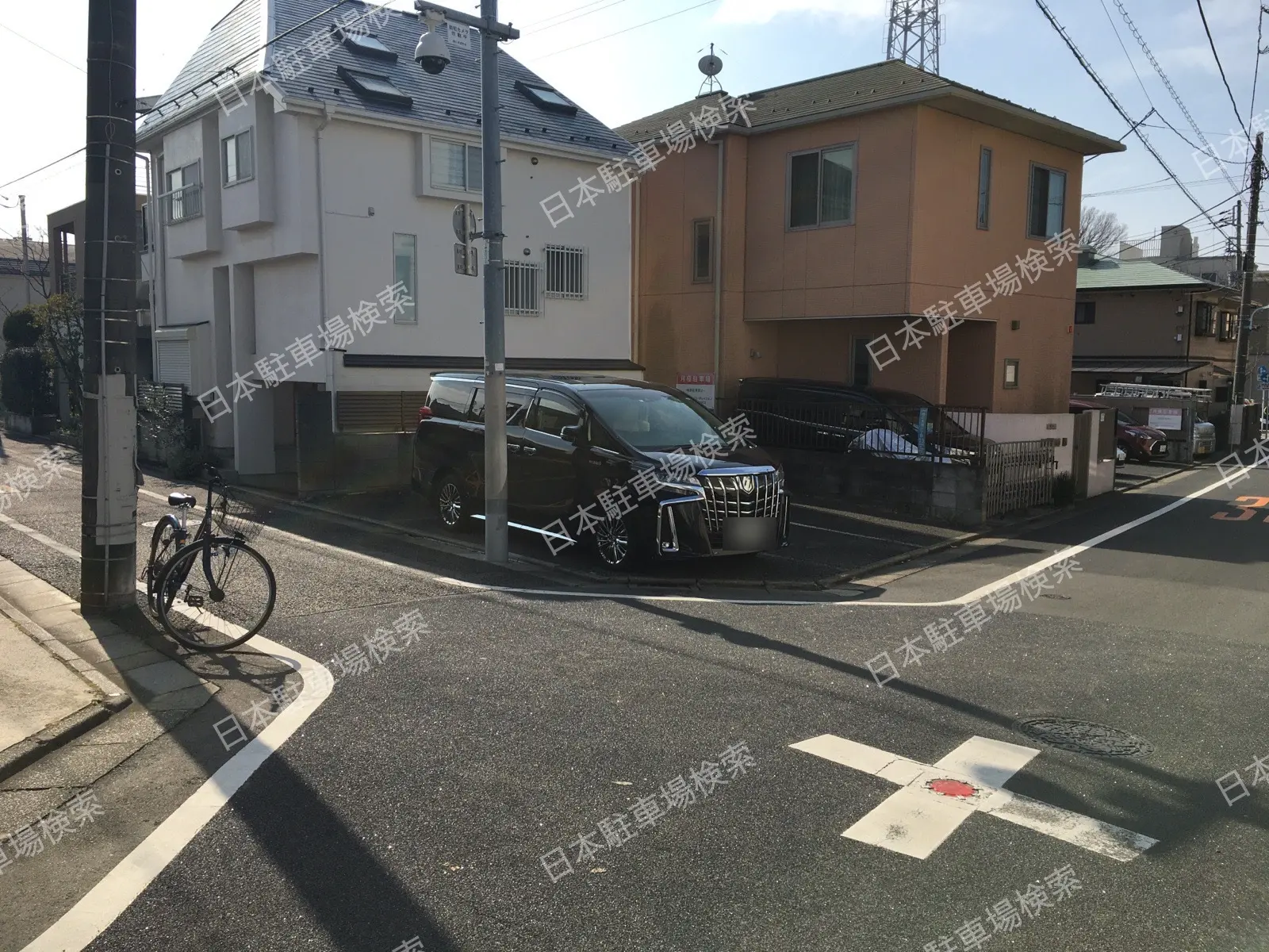 目黒区柿の木坂１丁目　月極駐車場