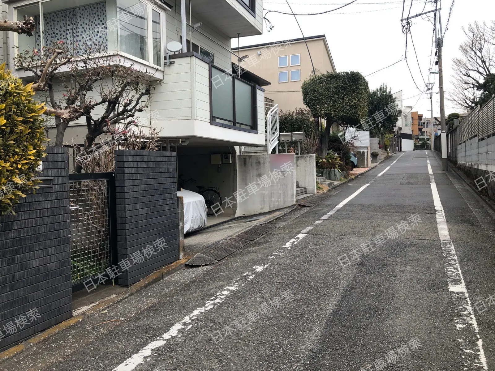 目黒区八雲２丁目　月極駐車場