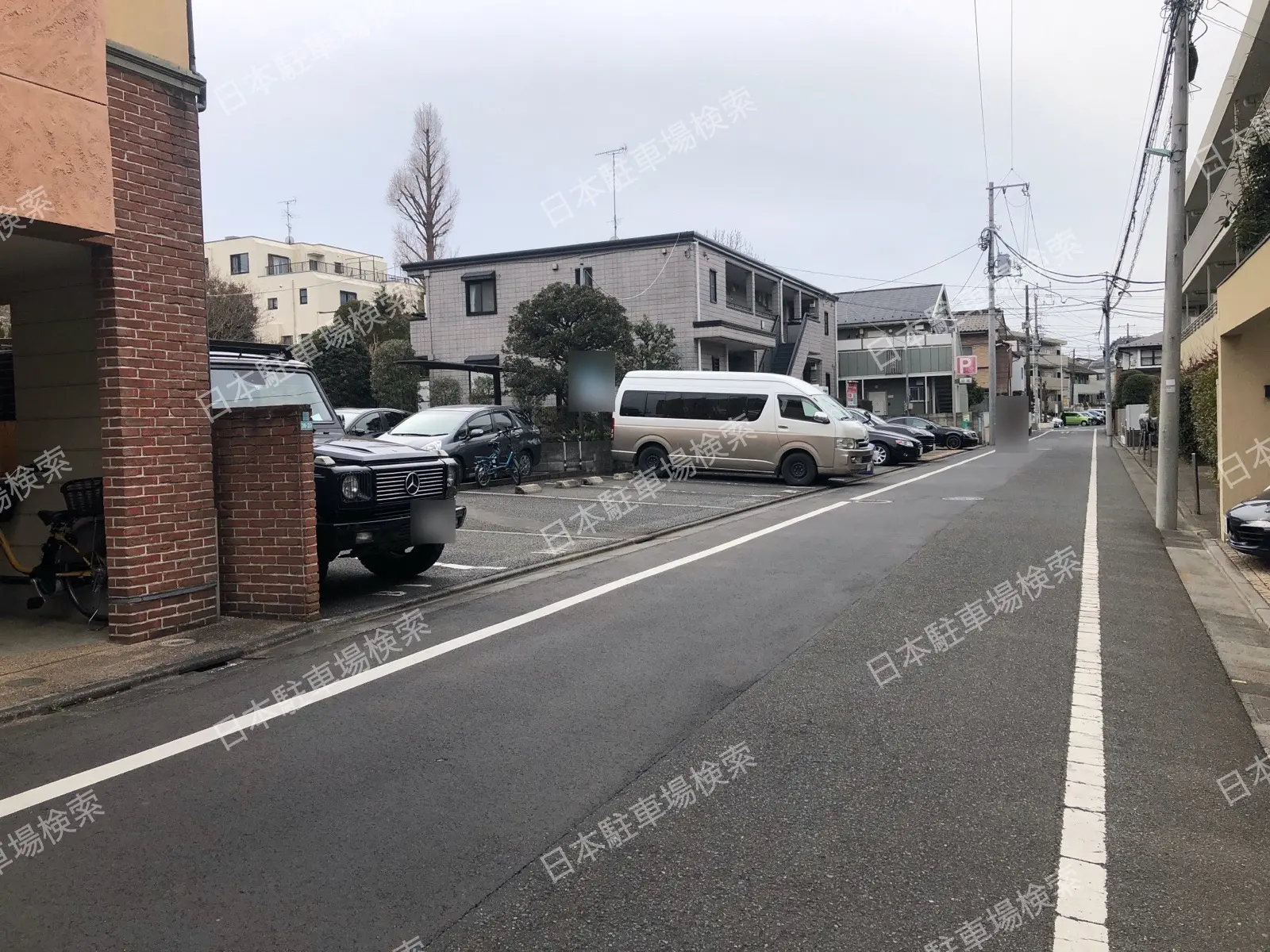 目黒区八雲３丁目　月極駐車場