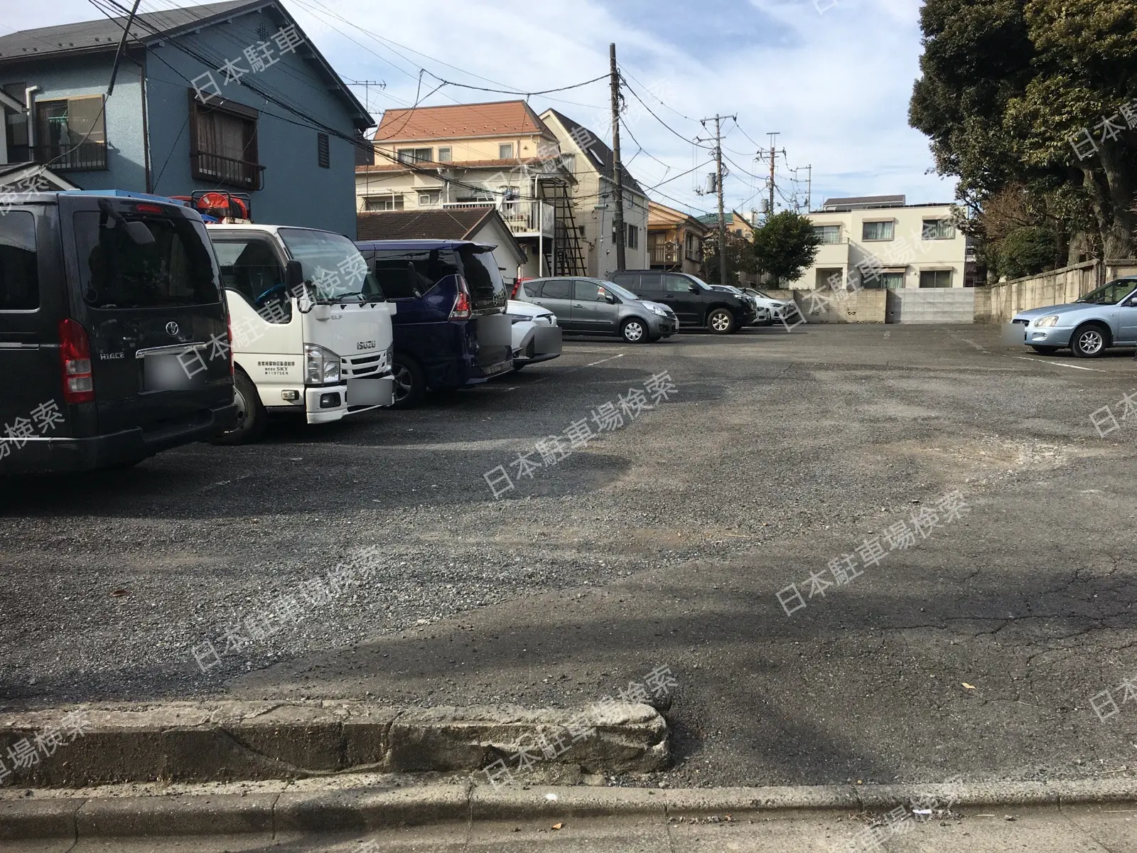 品川区豊町４丁目　月極駐車場