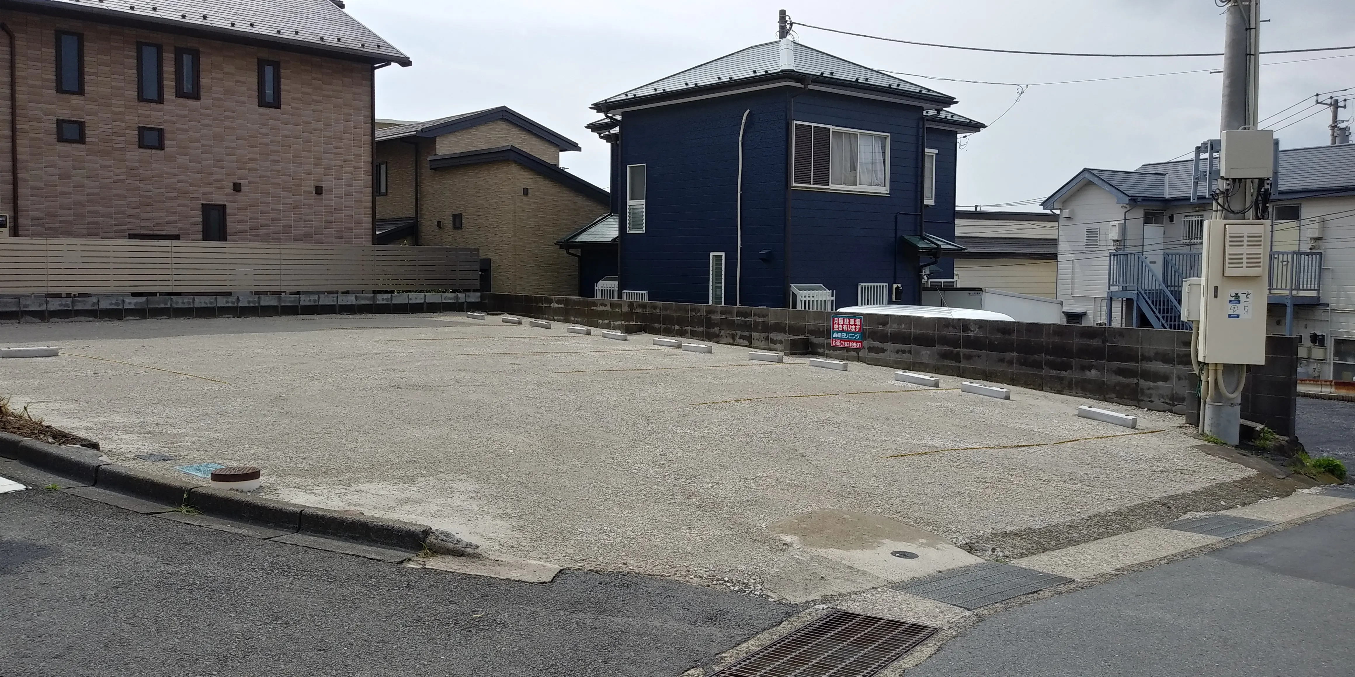 横須賀市長沢1-38（屋外・平置き）月極駐車場